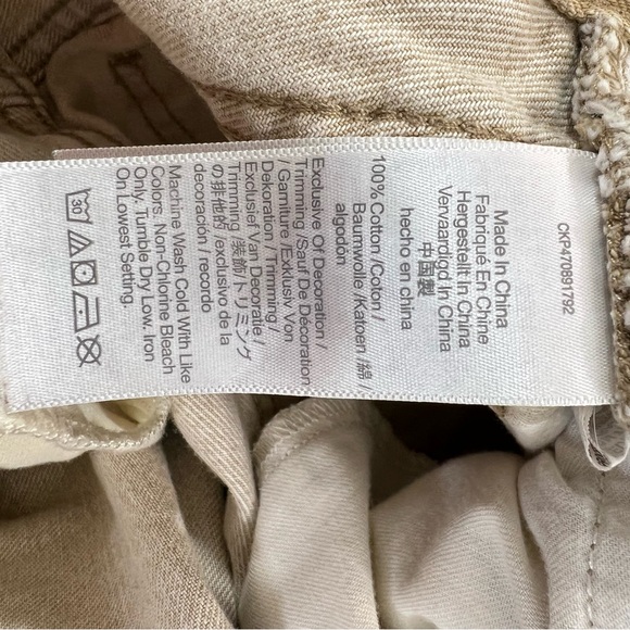 Madewell The Perfect Vintage Wide Leg Jeans Size 27 Tan High Rise Wide Leg Denim - Picture 12 of 14